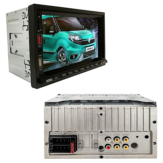 HARBASS HB-2404 Double Teyp 7 İnç 4x65 Watt Bluetooth